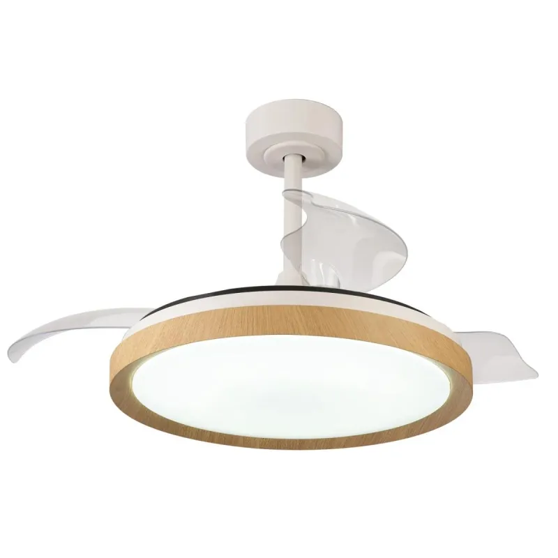 Plafoniera cu ventilator MISTRAL 8827 Mantra LED, Lemn, Spania