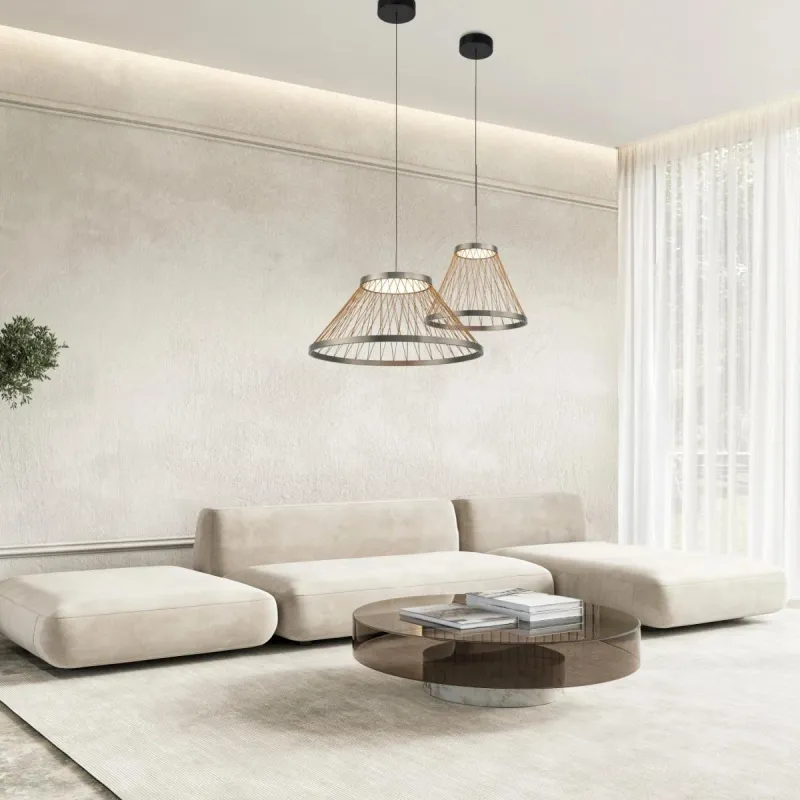 Pendul SPIDER 8980 Mantra LED, Gri, Spania