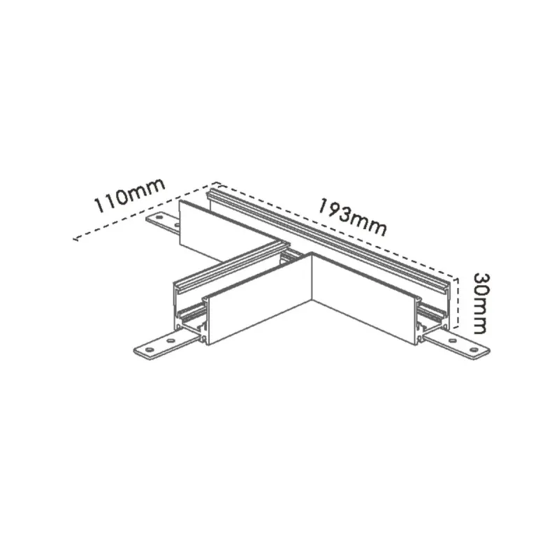 Conector T Sina Magnetica Aplicat MAGNETO 9018 Mantra Negru, Spania