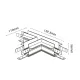 Conector T Sina Magnetica Aplicat MAGNETO 9020 Mantra Negru, Spania