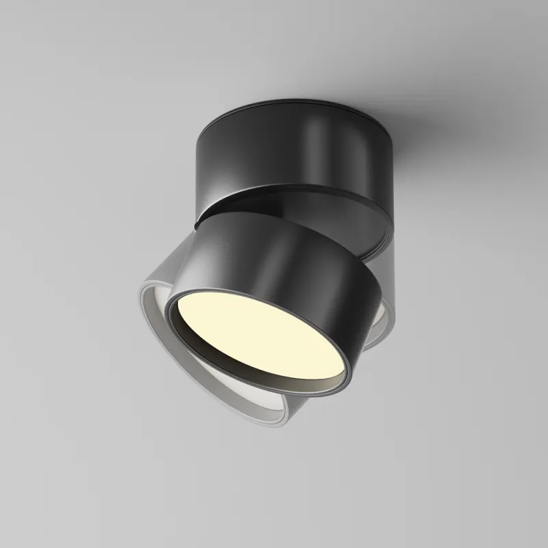 Downlight Aplicat C024CL-12W2.7K-B-1 Onda Maytoni Germania, Modern, Led, Negru