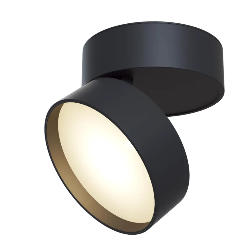 Downlight Aplicat Circular Onda Maytoni LED, Negru, C024CL-L18B4K, Germania