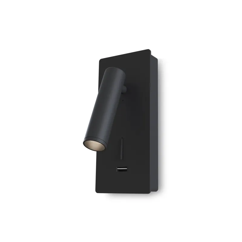 Aplica Mirax Maytoni LED, Negru, C041WL-L3B3K, Germania