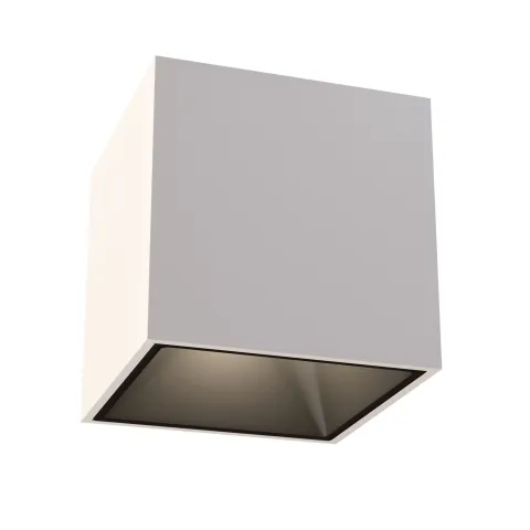 Downlight Aplicat Patrat Alfa LED Maytoni LED, Alb, C065CL-L12W4K, Germania