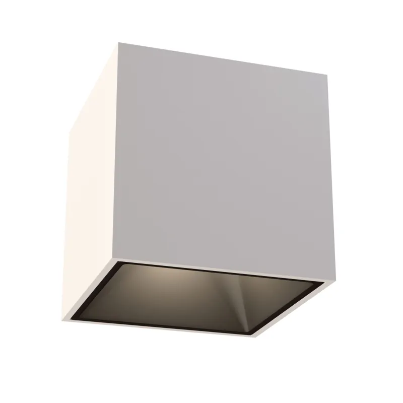 Downlight Aplicat Patrat Alfa LED Maytoni LED, Alb, C065CL-L12W4K, Germania