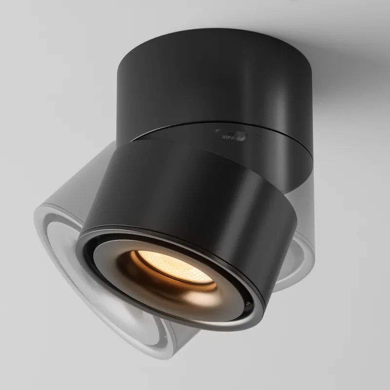 Downlight Aplicat C084CL-15W3K-D-B-DE Yin Maytoni Germania, Modern, Led, Negru