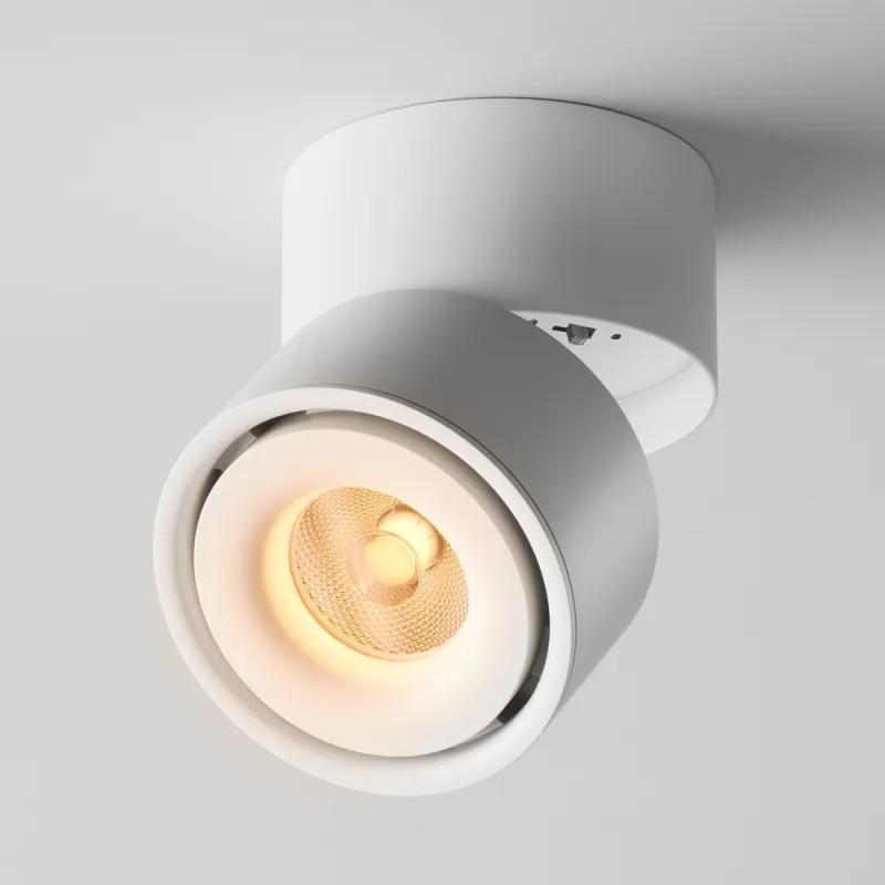 Downlight Aplicat C084CL-15W3K-D-W-DE Yin Maytoni Germania, Modern, Led, Alb