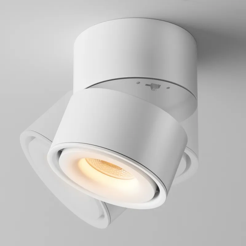 Downlight Aplicat C084CL-15W3K-D-W-DE Yin Maytoni Germania, Modern, Led, Alb