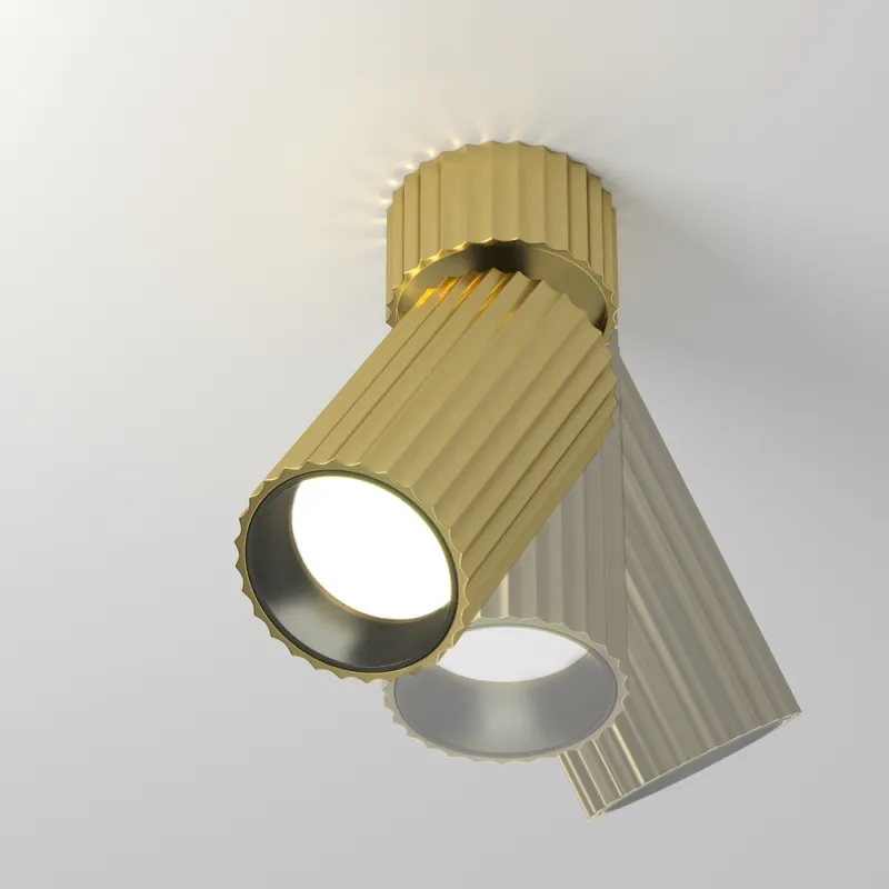 Downlight Aplicat C108CL-01-GU10-BS Calipso Maytoni Germania, Modern, Gu10, Alamă