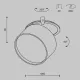Downlight Încastrat DL024-12W-DTW-W Onda Maytoni Germania, Modern, Led, Alb