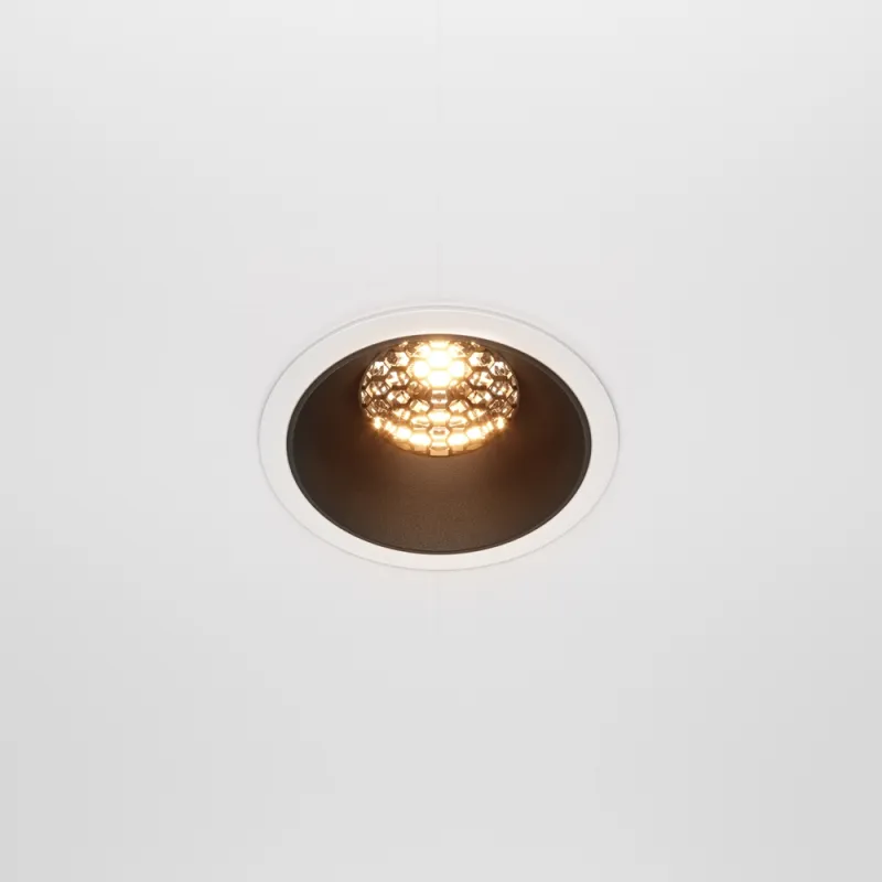 Downlight Încastrat DL043-01-15W2.7K-RD-WB-DE Alfa Maytoni Germania, Modern, Led, White And Black