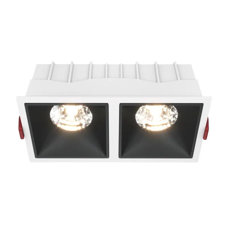 Downlight Incastrat Patrat Alfa LED Maytoni LED, Alb, DL043-02-15W3K-SQ-WB, Germania