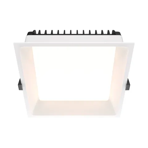 Downlight Incastrat Circular Okno Maytoni LED, Alb, DL054-24W3K-W, Germania