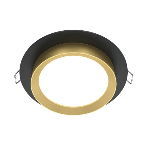 Downlight Incastrat Circular Hoop Maytoni GX53, Negru, DL086-GX53-RD-BG, Germania