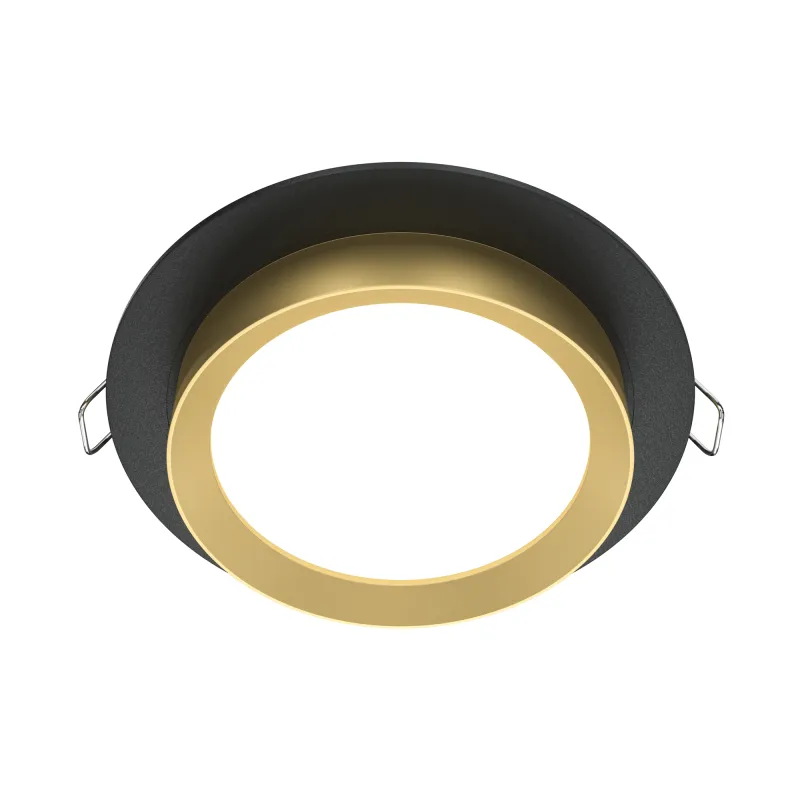 Downlight Incastrat Circular Hoop Maytoni GX53, Negru, DL086-GX53-RD-BG, Germania