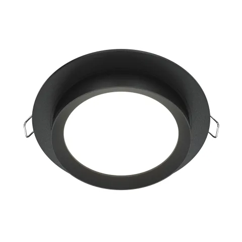 Downlight Incastrat Circular Hoop Maytoni GX53, Negru, DL086-GX53-RD-B, Germania
