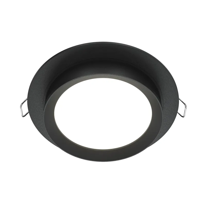 Downlight Incastrat Circular Hoop Maytoni GX53, Negru, DL086-GX53-RD-B, Germania