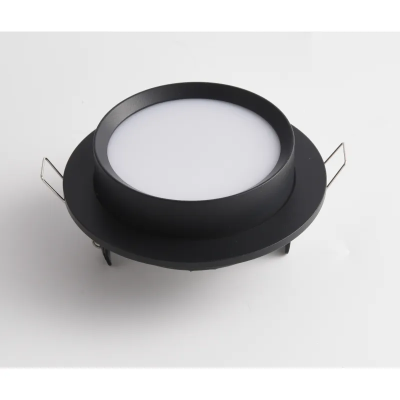 Downlight Incastrat Circular Hoop Maytoni GX53, Negru, DL086-GX53-RD-B, Germania