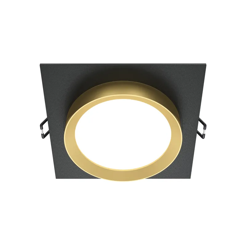 Downlight Incastrat Circular Hoop Maytoni GX53, Negru, DL086-GX53-SQ-BG, Germania