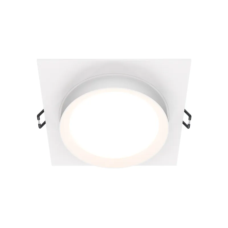 Downlight Incastrat Circular Hoop Maytoni GX53, Alb, DL086-GX53-SQ-W, Germania