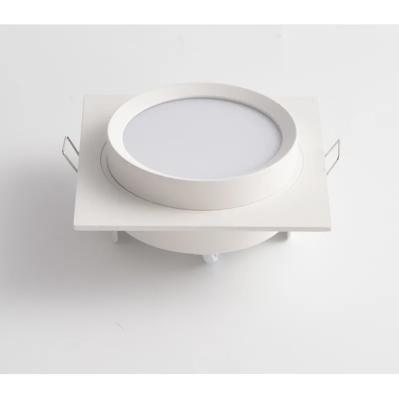 Downlight Incastrat Circular Hoop Maytoni GX53, Alb, DL086-GX53-SQ-W, Germania