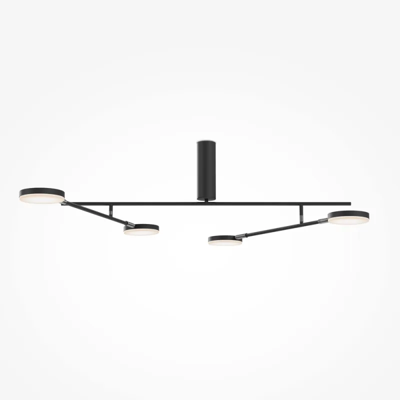 Lustra Plafon MOD070CL-L30B3K Fad Maytoni Germania, Modern, Led, Negru