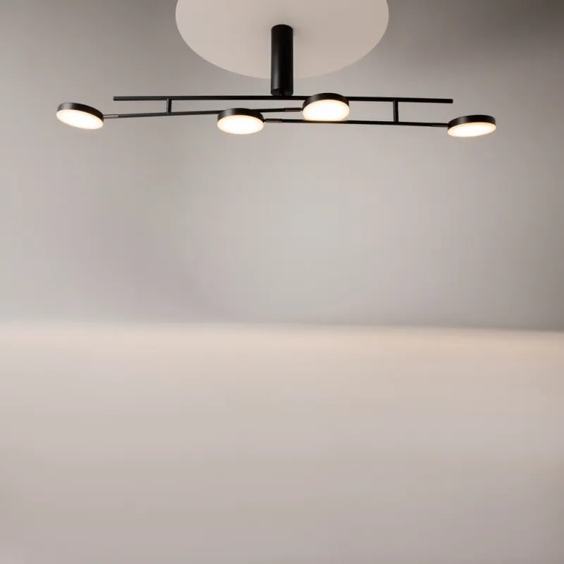 Lustra Plafon MOD070CL-L30B3K Fad Maytoni Germania, Modern, Led, Negru