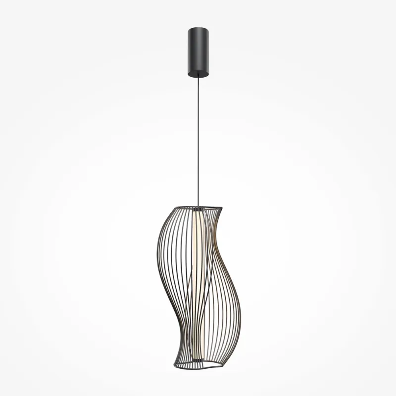 Pendul MOD263PL-L20B3K Shadows Of The Past Maytoni Germania, Modern, Led, Negru