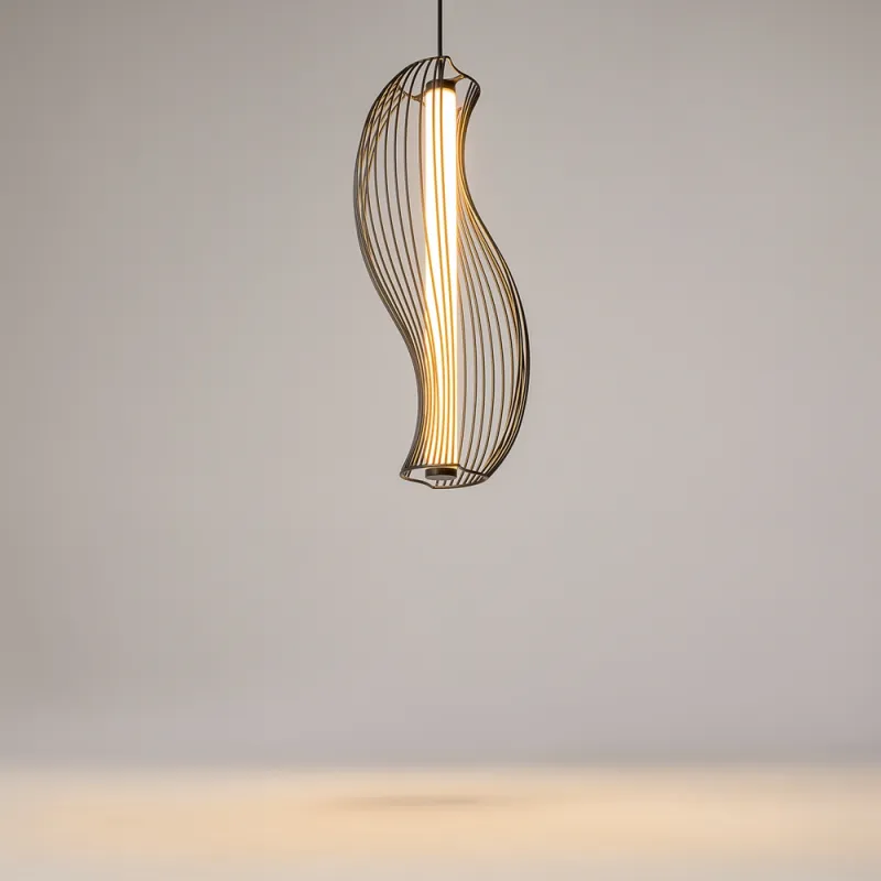 Pendul MOD263PL-L20B3K Shadows Of The Past Maytoni Germania, Modern, Led, Negru