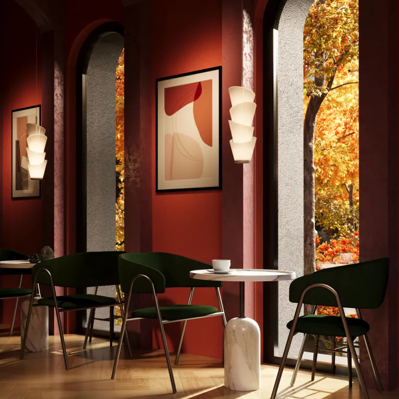 Lampadar MOD374PL-L28W3K Seoul Maytoni Germania, Modern, Led, Alb