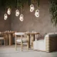 Pendul MOD380PL-01W Opus Maytoni Germania, Modern, G9, Alb