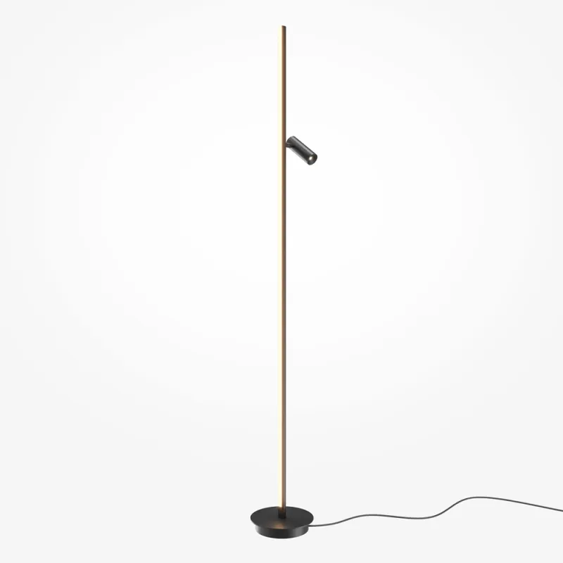 Lampadar MOD395FL-L28B3K Thin Maytoni Germania, Modern, Led, Negru