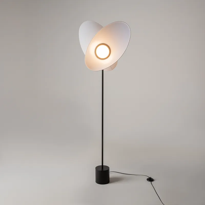Lampadar MOD396FL-L10W3K Evolution Maytoni Germania, Modern, Led, Negru