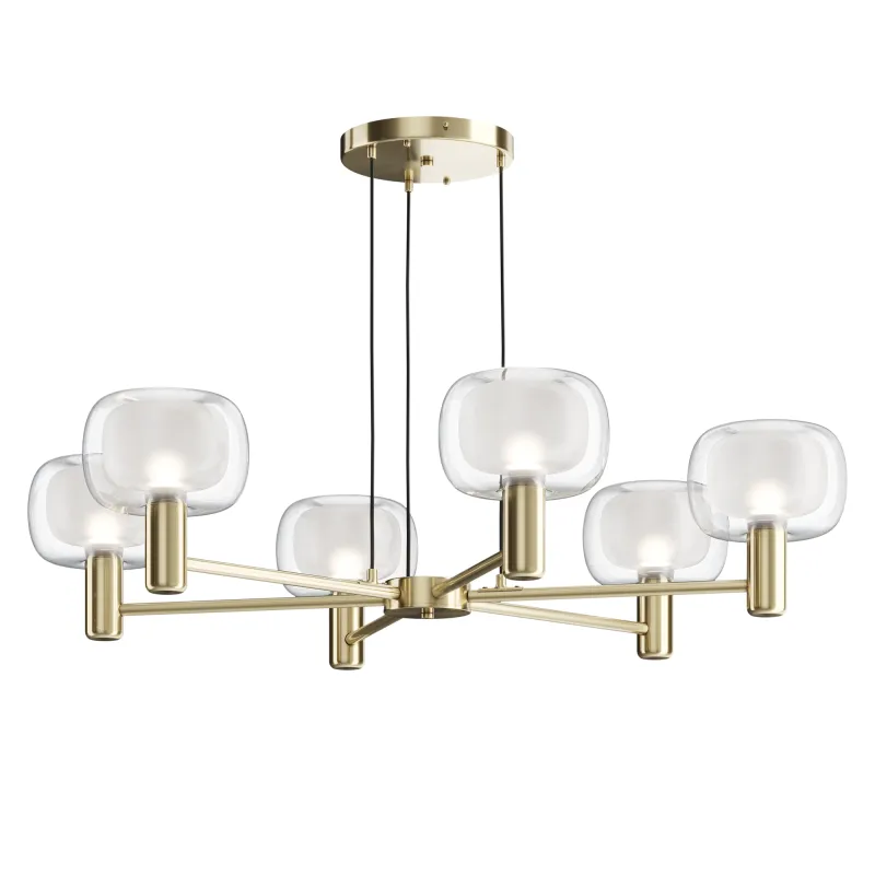 Candelabru Vision Maytoni E14, Auriu, MOD411PL-06G, Germania