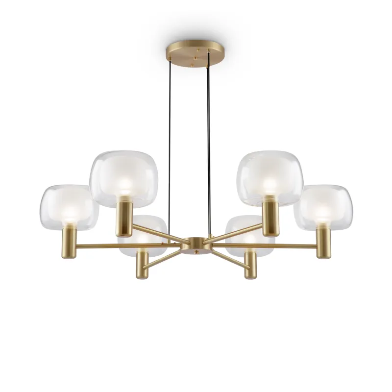 Candelabru Vision Maytoni E14, Auriu, MOD411PL-06G, Germania