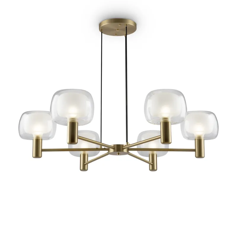 Candelabru Vision Maytoni E14, Auriu, MOD411PL-06G, Germania