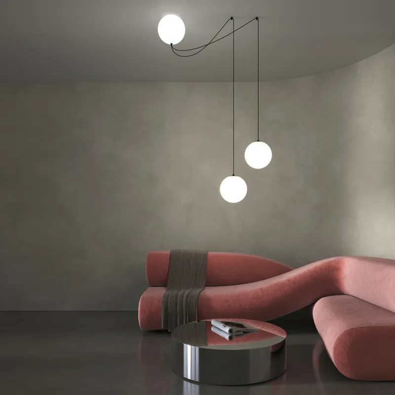 Pendul MOD427PL-L30B3K1 Twins Maytoni Germania, Modern, Led, Negru
