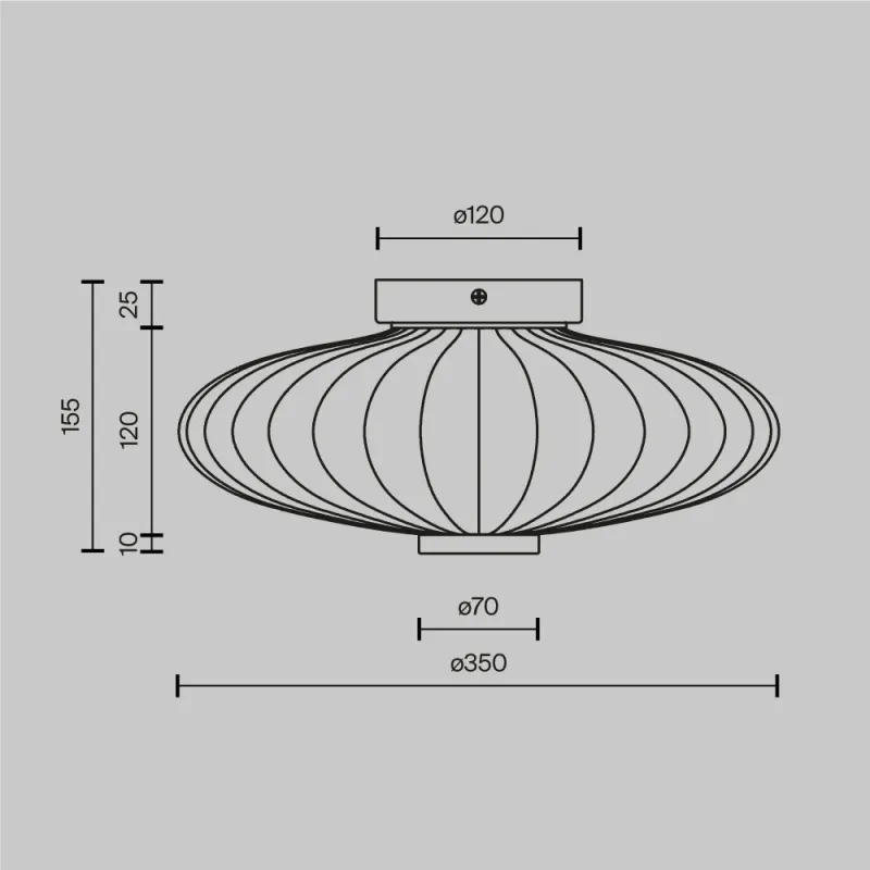 Aplica MOD555WL-L4G3K Amulet Maytoni Germania, Modern, Led, Auriu