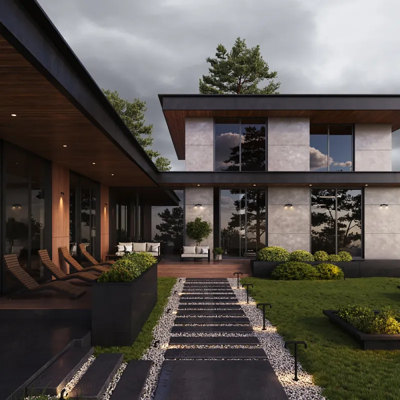 Aplica Exterior O477WL-L2GF3K Sleek Maytoni Germania, Modern, Led, Graphite