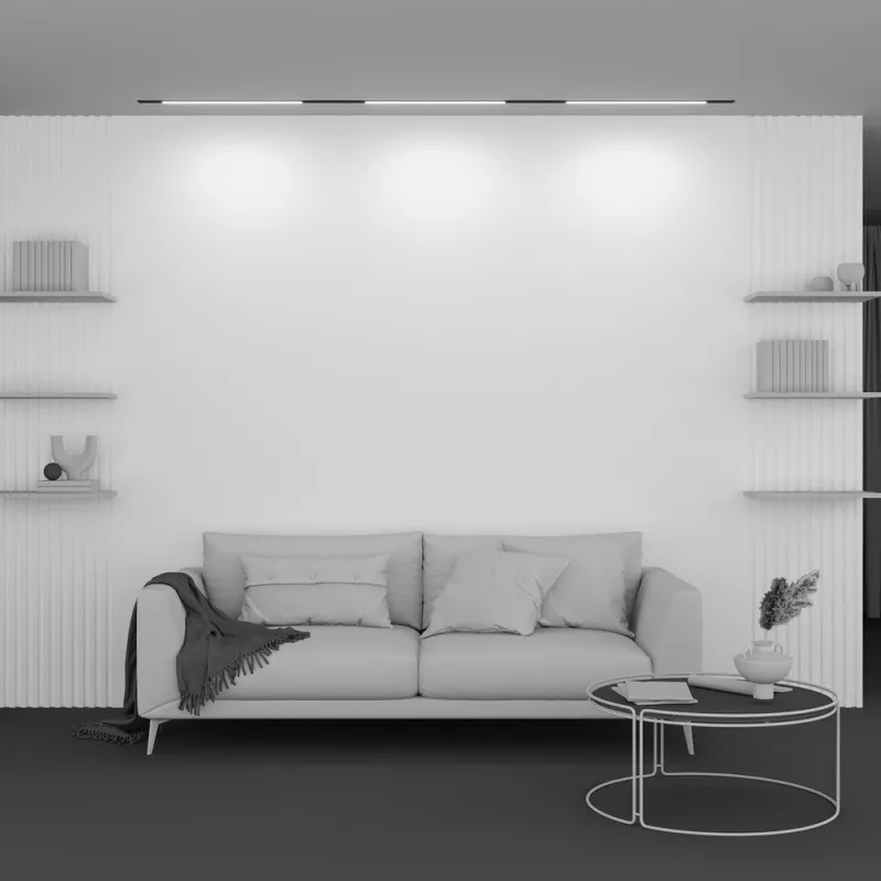 Downlight Șina Magnetică TR030-2-24W2.7K-B Basis Maytoni Germania, Modern, Led, Negru
