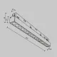 Downlight Șina Magnetică TR031-4-18WTW-DD2-W Points Maytoni Germania, Modern, Led, Alb