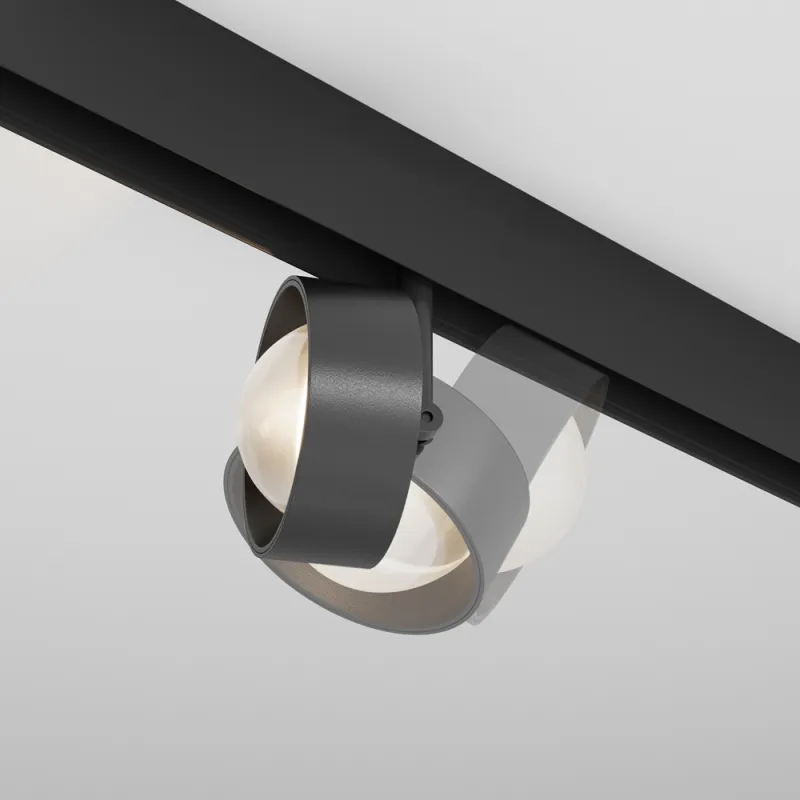 Downlight Șina Magnetică TR217-2-15W3K-B Lens Maytoni Germania, Modern, Led, Negru