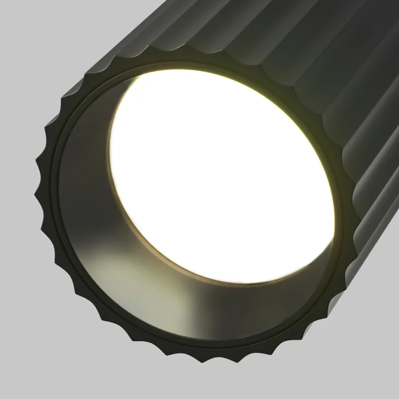 Downlight 1 Fază TR218-1-GU10-BK Calipso Maytoni Germania, Modern, Gu10, Negru