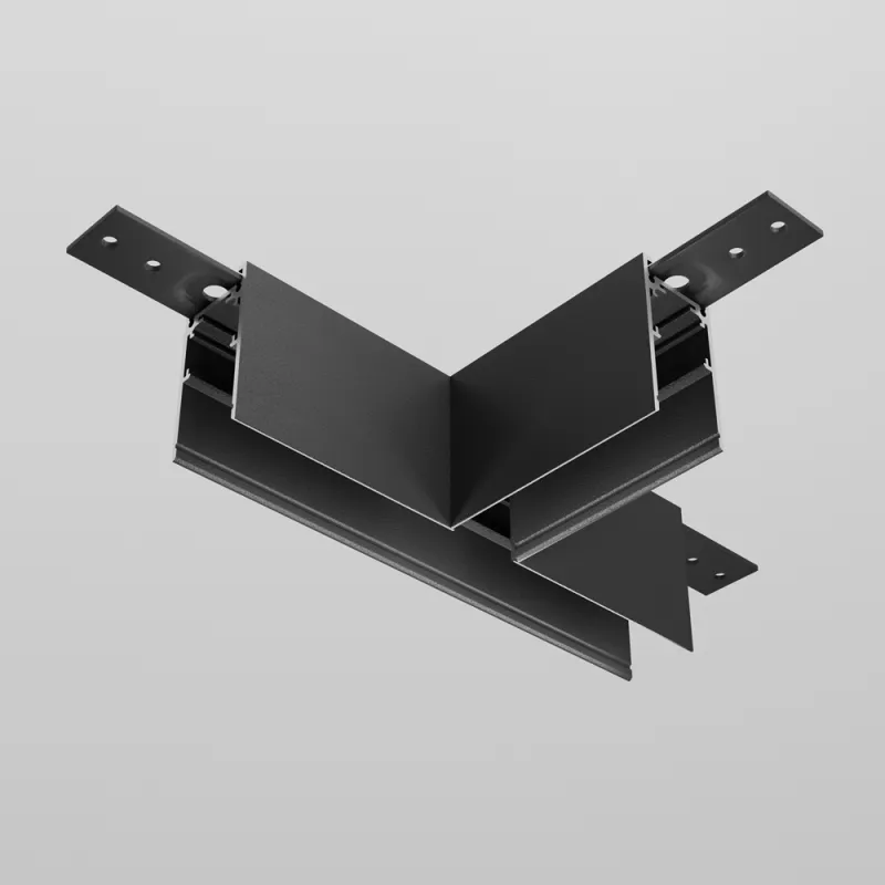 T Electric Șina Magnetică TRA034CT-41B-DE Accessories For Tracks Exility Maytoni Germania, Modern, Negru