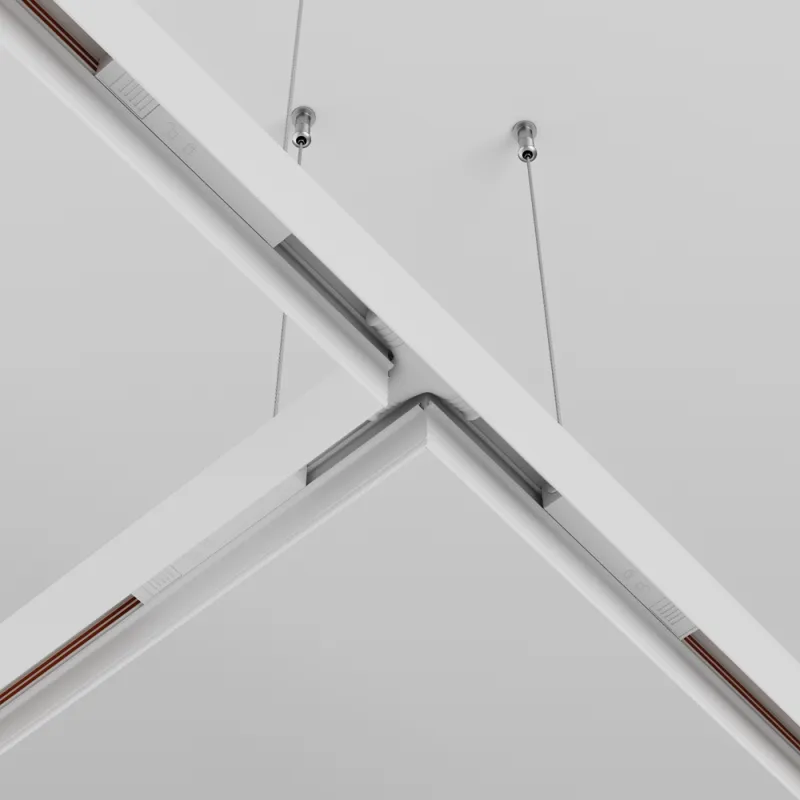 T Electric Șina Magnetică TRA034CWT-42W-DE Accessories For Tracks Exility Maytoni Germania, Modern, Alb