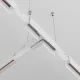 T Electric Șina Magnetică TRA034CWT-42W-DE Accessories For Tracks Exility Maytoni Germania, Modern, Alb