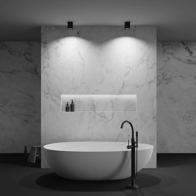 Downlight Aplicat Zoom C029CL-01B Maytoni GU10, Negru, Germania