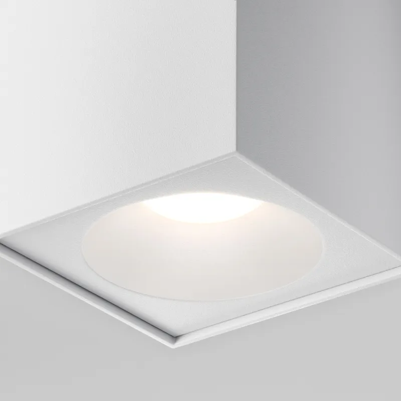 Downlight Aplicat Zoom C030CL-01W Maytoni GU10, Alb, Germania