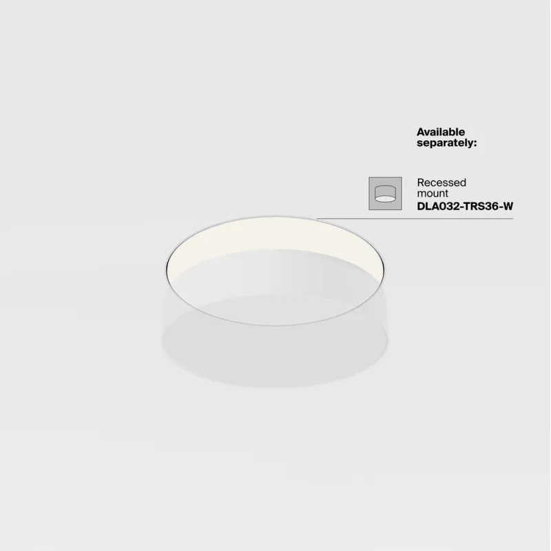 Plafoniera Zon C032CL-36W3K-RD-B Maytoni LED, Negru, Germania