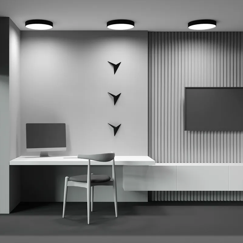 Plafoniera Zon C032CL-45W3K-RD-B Maytoni LED, Negru, Germania